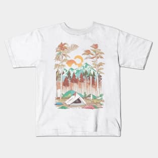 TENT AND CAMPING Kids T-Shirt